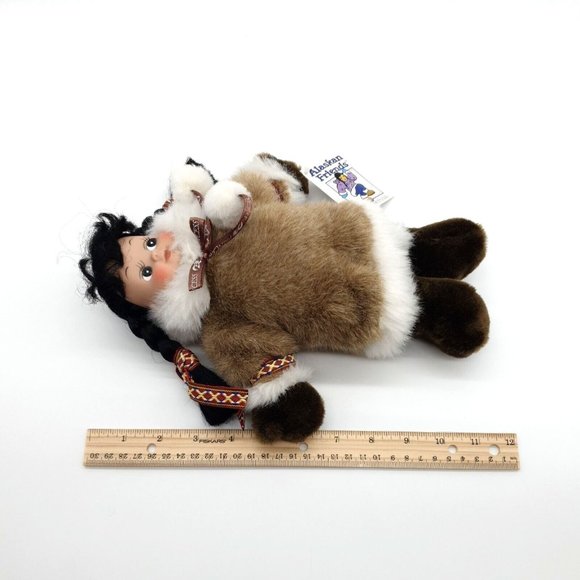 Alaskan Friends Princess Crusie Lines Native Style Doll Souvenier Hand Crafted - Picture 7 of 10